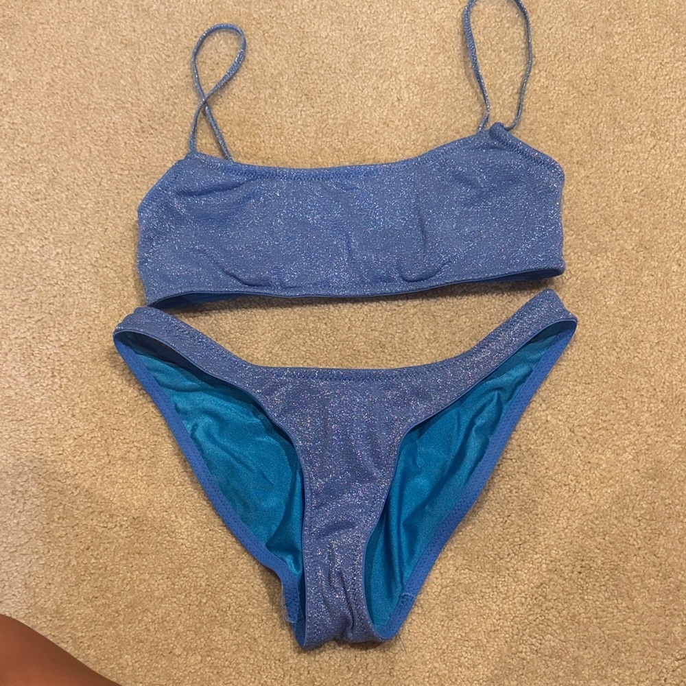 Triangl Swimwear Sparkling Blue Bikini
